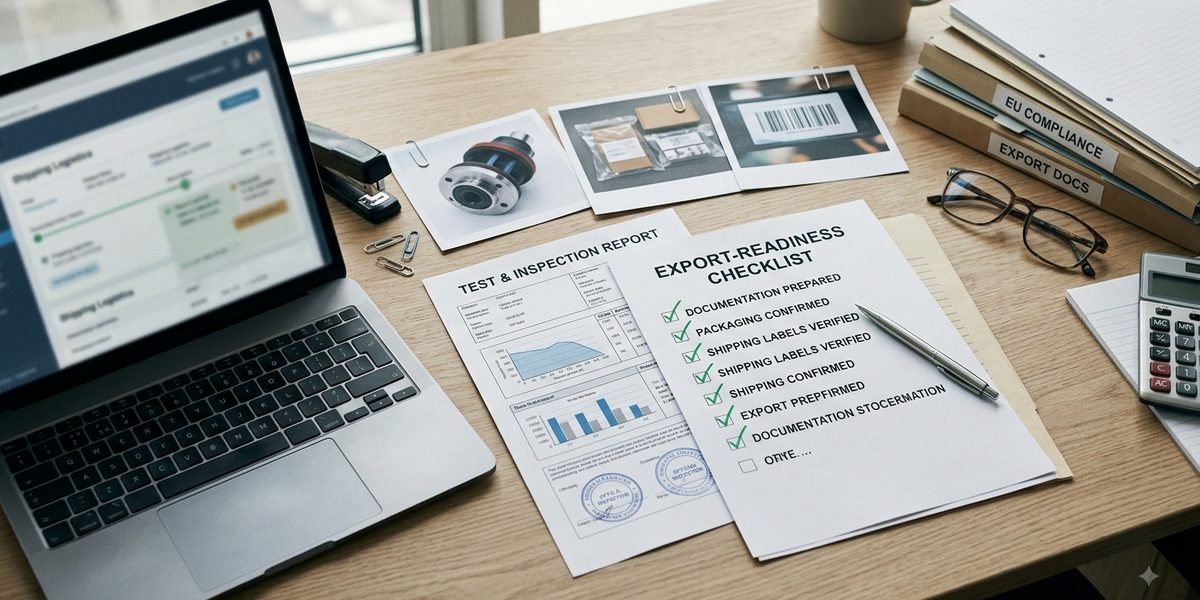 Export-readiness checklist and document preparation for SABER