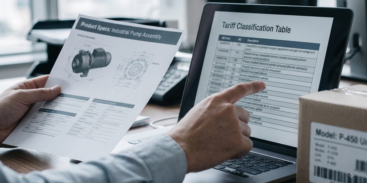 Matching a product to its correct HS tariff code