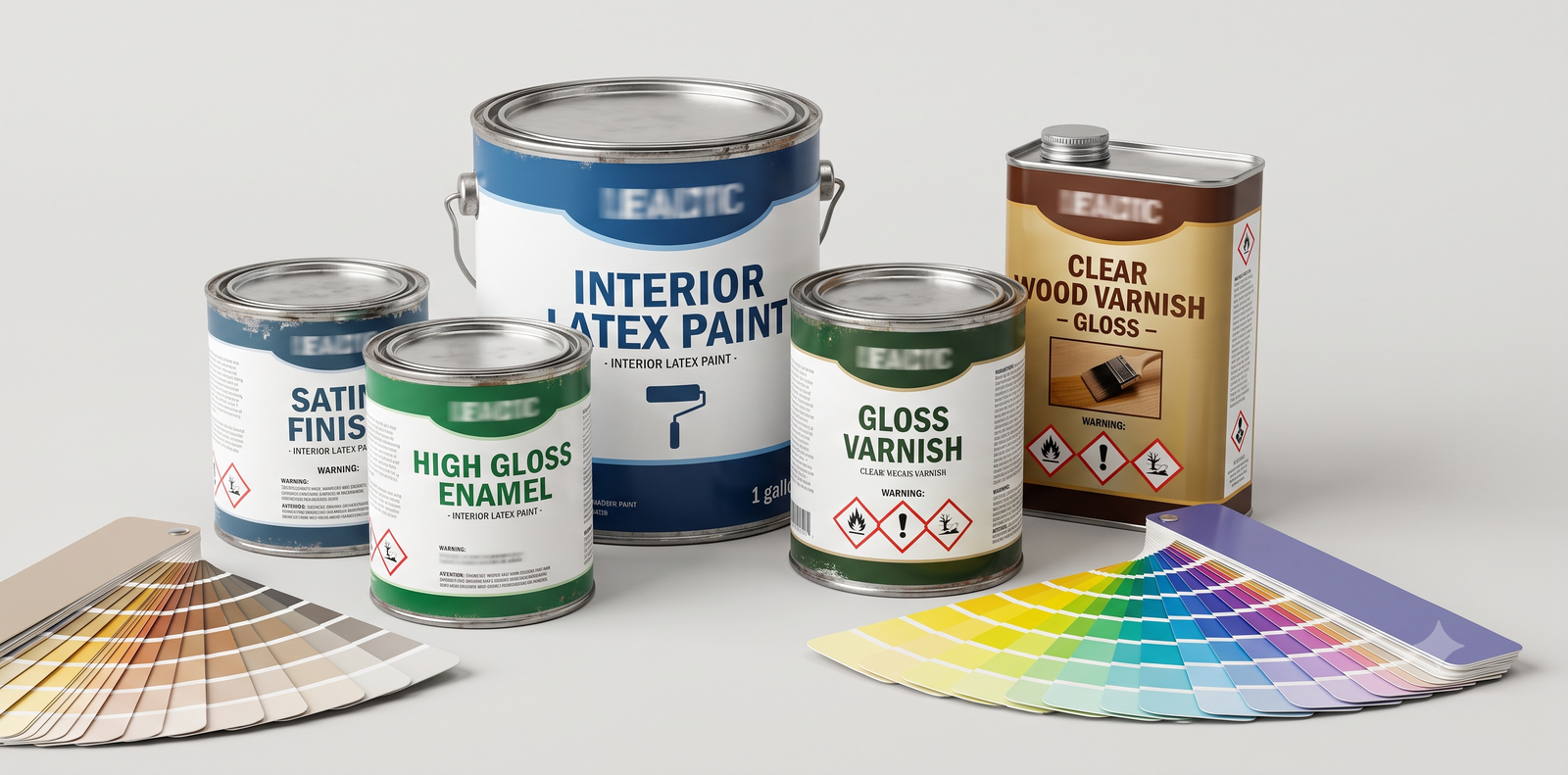Water-based and solvent-based paints, varnishes and coatings requiring SABER certification for Saudi Arabia