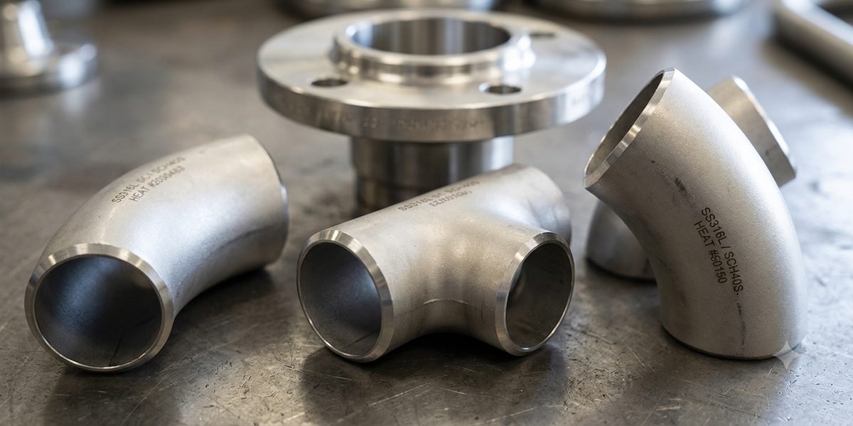 Steel, copper and PVC pipe fittings — elbows, tees, reducers and couplings — requiring SABER certification for Saudi Arabia