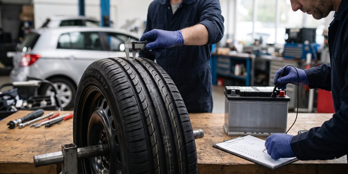 Automotive parts and components inspection for SABER certification