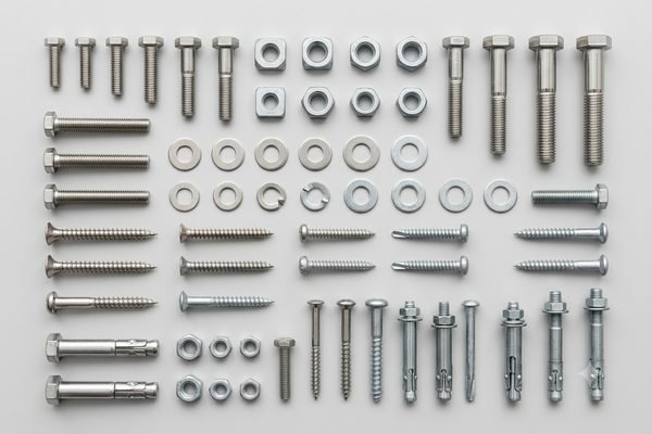 Bolts, nuts, screws and anchor fasteners for SABER certification
