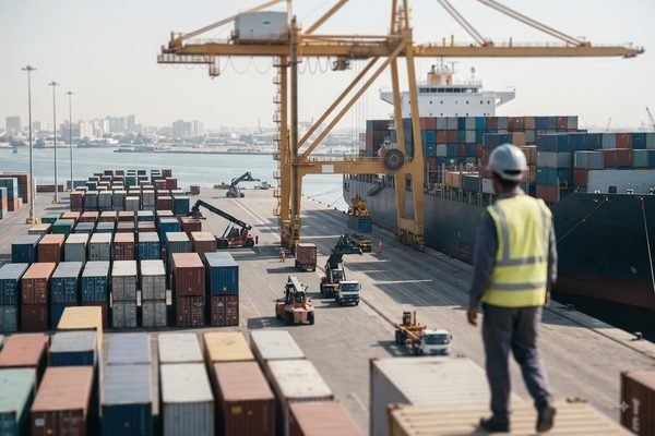 Saudi customs clearance container port