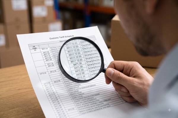 HS code tariff classification lookup